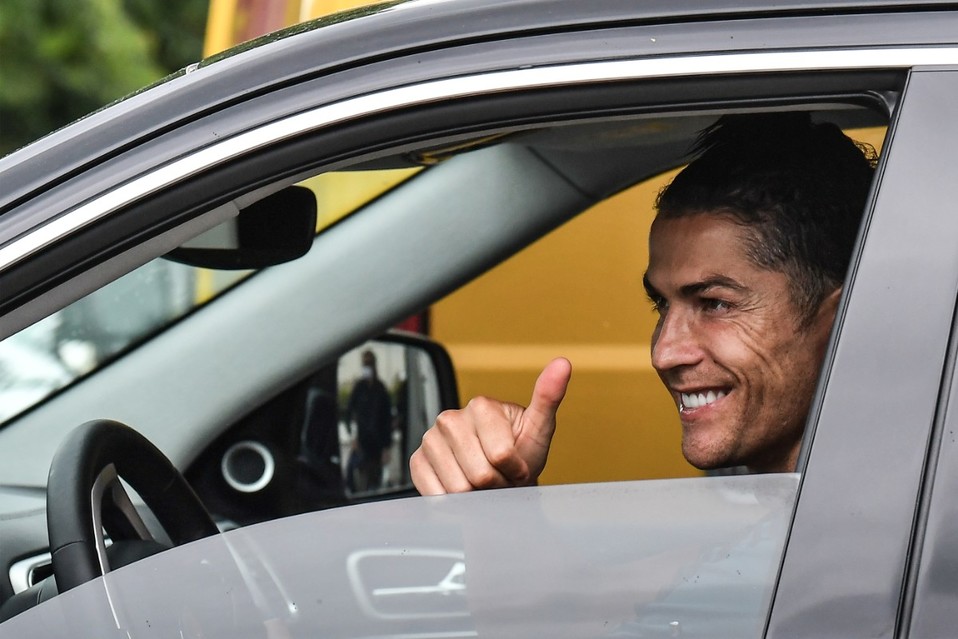 Cristiano Ronaldo regresa a entrenar con la Juventus (AFP)
