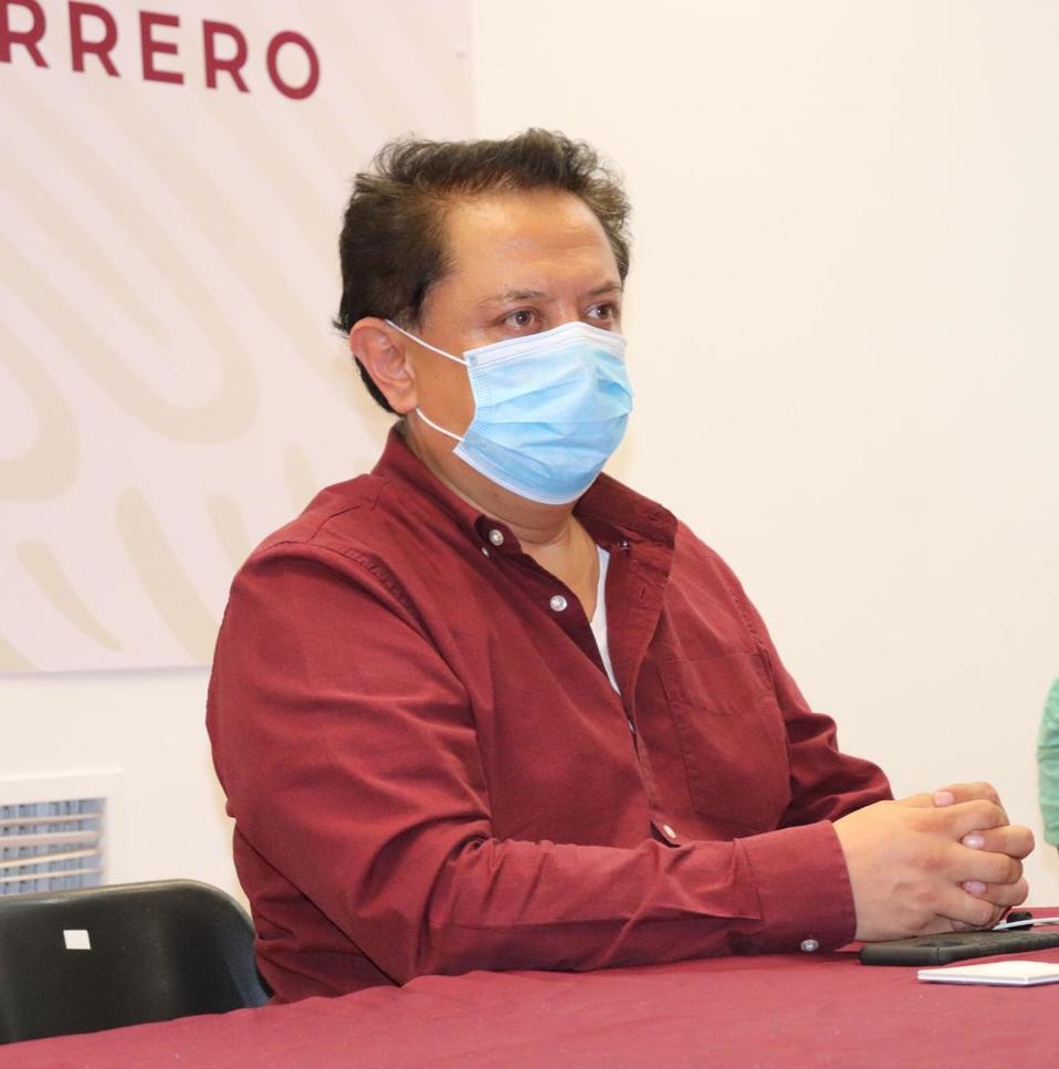 El delegado federal en Guerrero, Pablo Amílcar Sandoval. (Javier Trujillo)