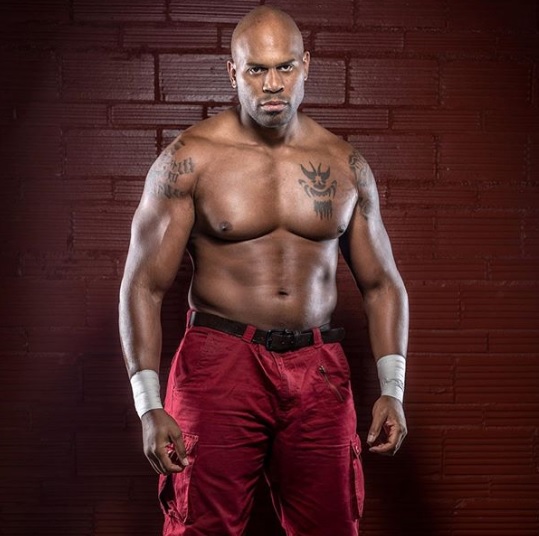 Shad Gaspard, ex luchador de la WWE (Instagram @shadbeast13)