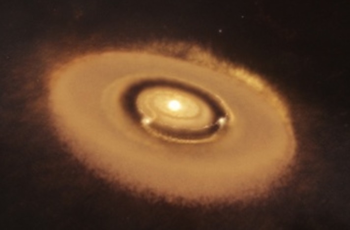 Nueva tecnología confirma dos planetas gigantes recién nacidos. (DPA)