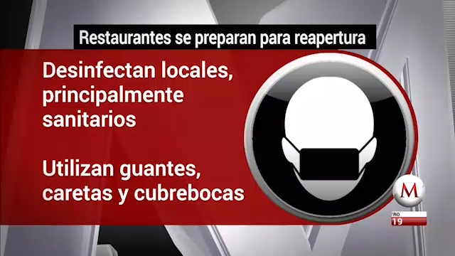 CdMx prepara protocolos para reabrir restaurantes