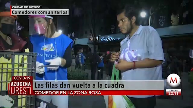 Comedores comunitarios mitigan el hambre en tiempos de covid-19 en la CdMx