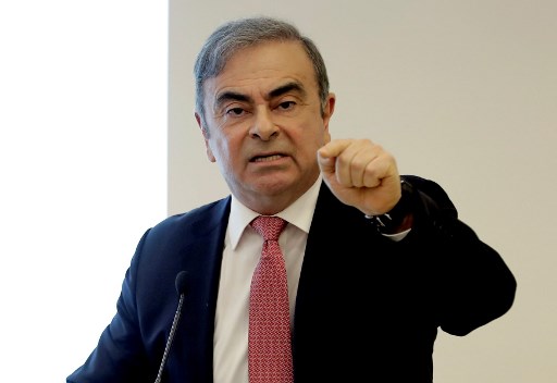 El empresario Carlos Ghosn, ex jefe de Nissan. (AFP)