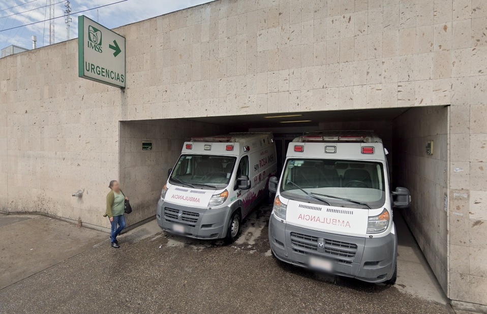 Entrada de urgencias del Hospital General 29 en la Gustavo A. Madero. (Google Maps)