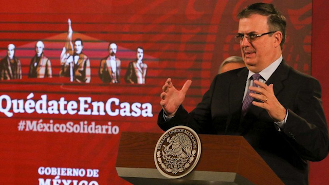 Marcelo Ebrard comparece ante Senado por pandemia de covid-19