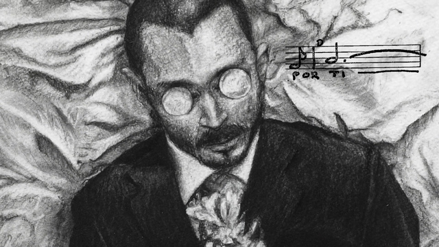 El Arte de la Canción. Antonio Chaurand y su dibujo de la canción "Por ti" de Óscar Chávez