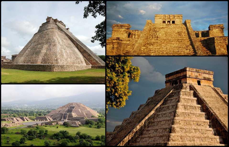 Chichén Itzá, Teotihuacán, Uxmal y otras zonas arqueológicas. (Especial)