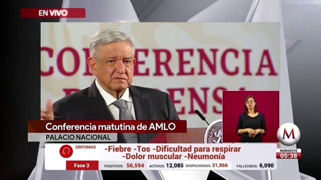 Conferencia matutina de AMLO, 21 de mayo de 2020
