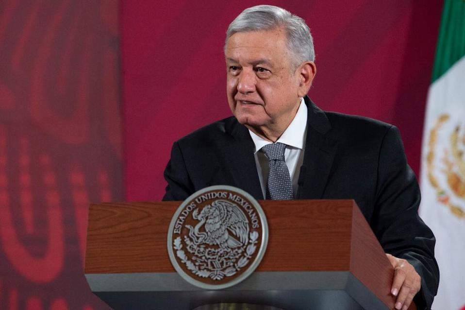 Conferencia matutina del 21 de mayo en Palacio Nacional. (Cortesía)
