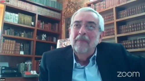 Enrique Graue en la inauguración del festival El Aleph (Especial).