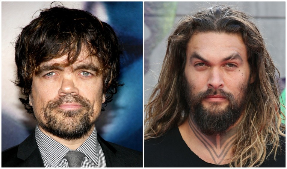 Jason Momoa y Peter Dinklage (Especial/Shutterstock).
