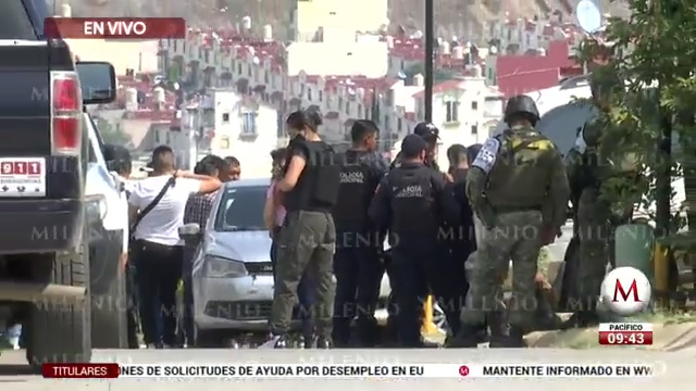 Operativo en Huehuetoca desata balacera; hay 3 heridos