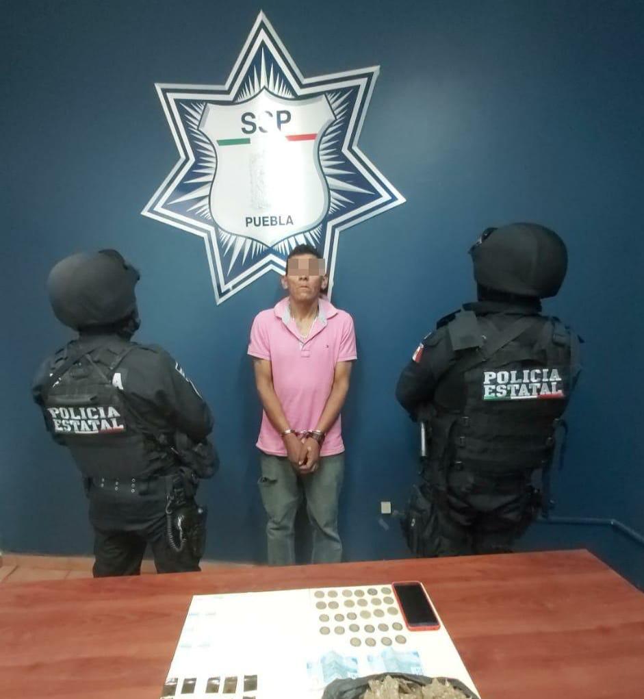 Oscar S., alias “El Joker”,fue puesto a disposición de las autoridades por su presunta responsabilidad en delitos contra la salud. (Especial)