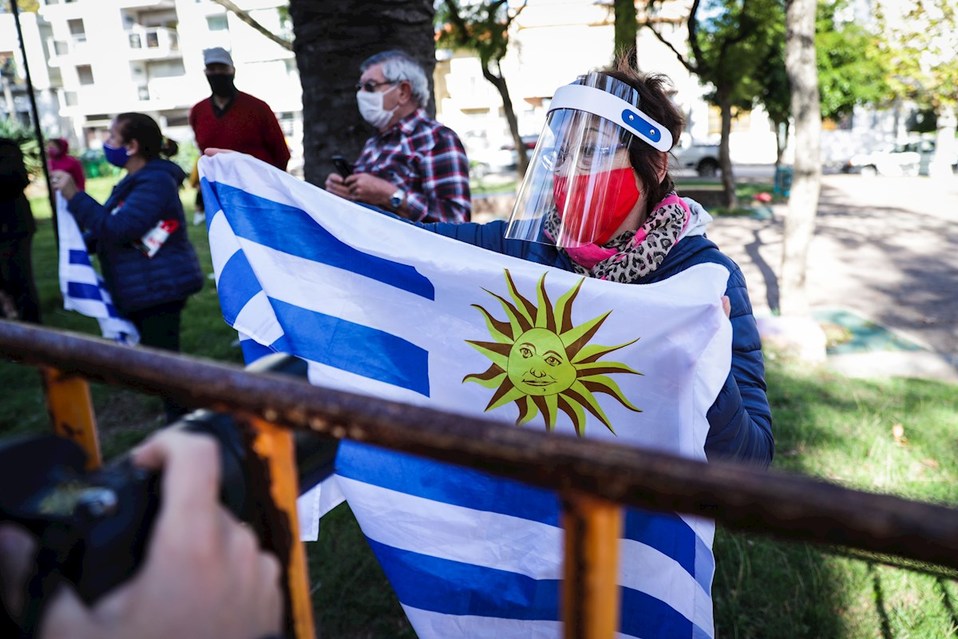 Uruguay es de los países menos afectados por la pandemia de coronaviurs. (EFE)