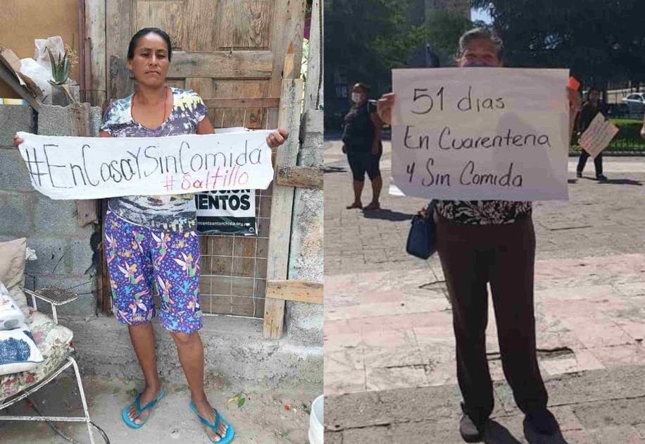 Sin agua y sin apoyos alimenticios continúan muchas familias de Congregación Hidalgo. (Especial)
