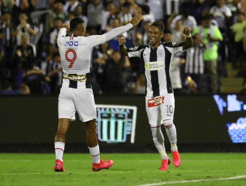 Jugadores del Club Alianza de Lima (Twitter: @LigaFutProf)