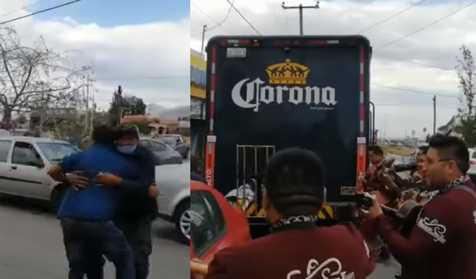 La alegría llegó a los saltillenses de nuevo. (Cortesía Mariachi San Juan)