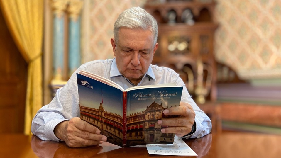 Andrés Manuel López Obrador da mensaje a la gente sobre el covid-19 en México. (Tomada de @lopezobrador_)