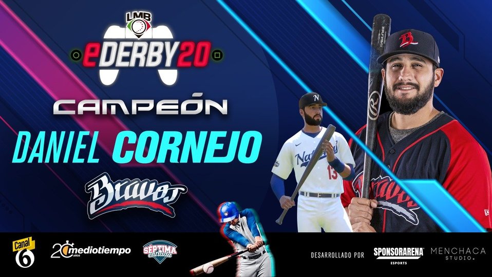 Dani Cornejo y Bravos de León, campeones del eDerby LMB 2020