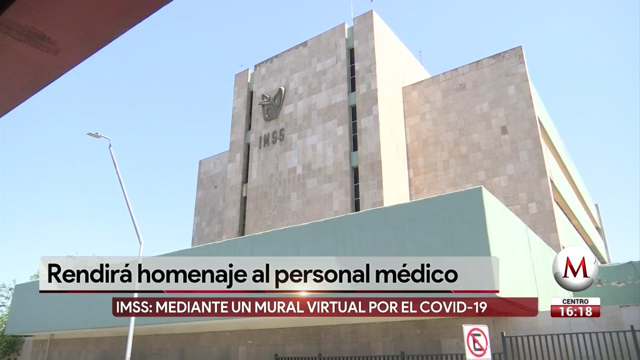 IMSS proyectará rostros del personal médico que lucha para combatir el coronavirus