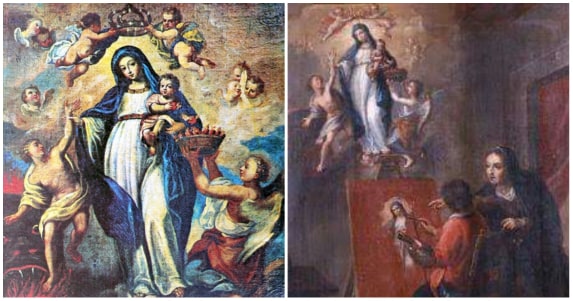 Leyenda: la rifa milagrosa del cuadro de Nuestra Señora de la Luz