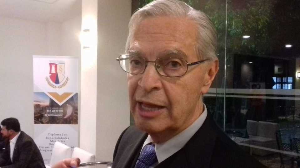 Luis Ernesto Derbez Bautista, rector de la UDLAP. (Jaime Zambrano)