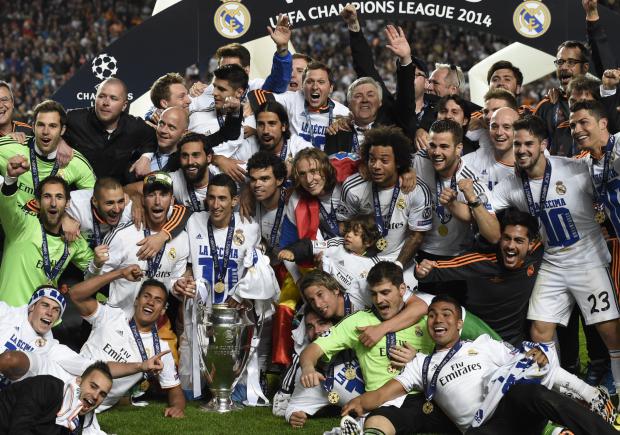 Real Madrid y su décima Copa de Europa (AFP)