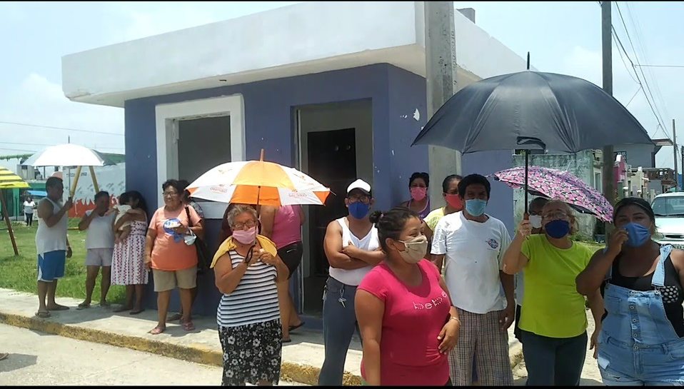 Una semana sin agua en Colinas de Altamira