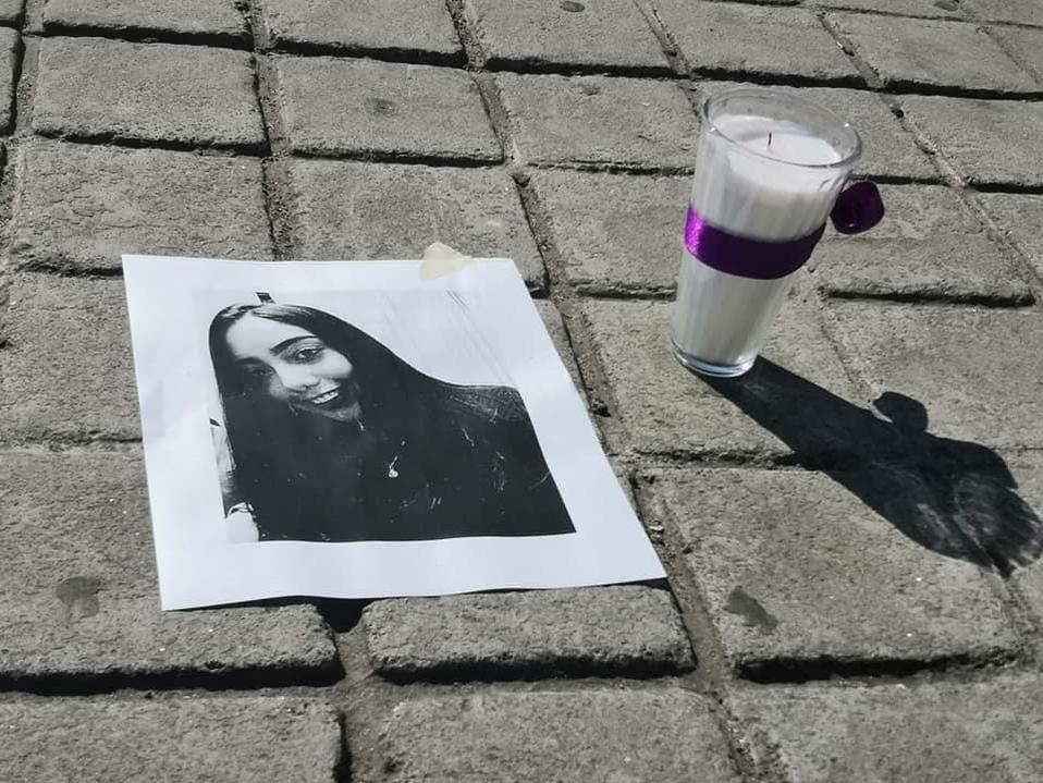 Compañeros de la joven exigieron justicia por su asesinato. (Salvador Arellano)