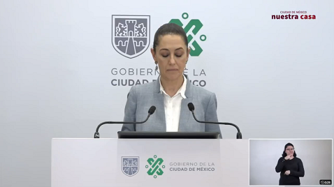 La jefa de Gobierno de la Ciudad de México, Claudia Sheinbaum,.