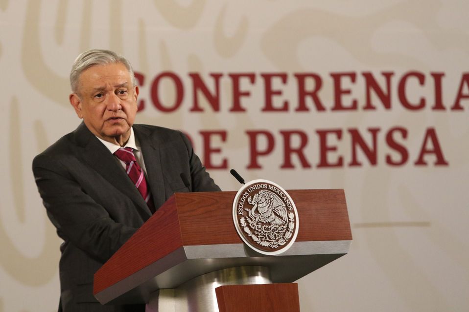 López Obraor hizo un recuento de los apoyos económicos por la pandemia. (Cuartocuro)