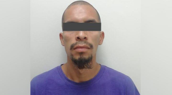 El imputado identificado como Edson Aldair “N”, de 28 años. Foto: Especial.