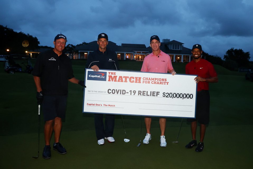 'The Match' rompe récord de audiencia en Estados Unidos (Twitter @TigerWoods)