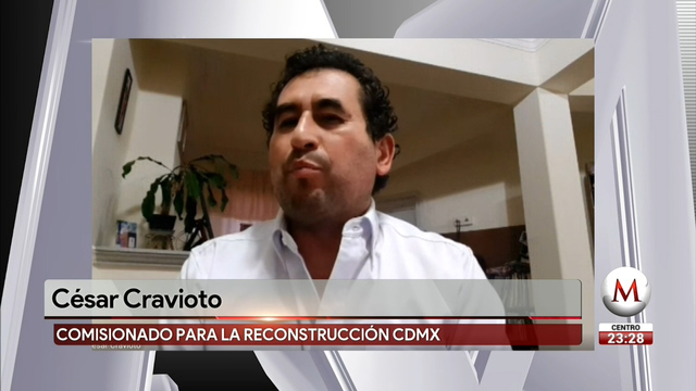 Trabajos de reconstrucción en CdMx no han parado esta contingencia: César Cravioto