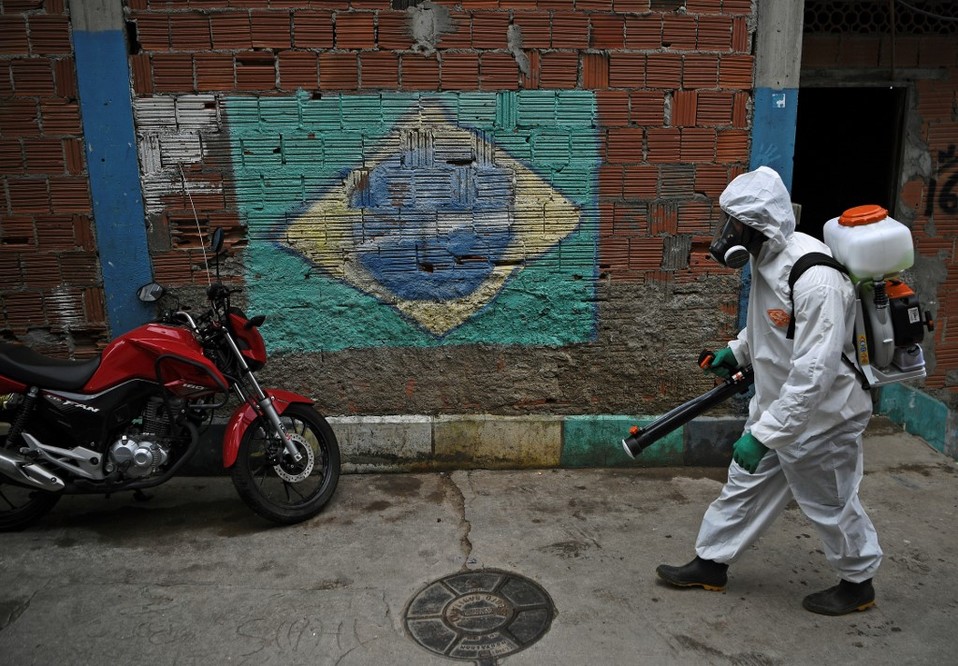 Brasil es el segundo con más casos en el mundo detrás de EU. (AFP)