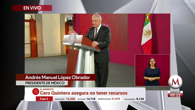 Conferencia matutina de AMLO, 27 de mayo de 2020