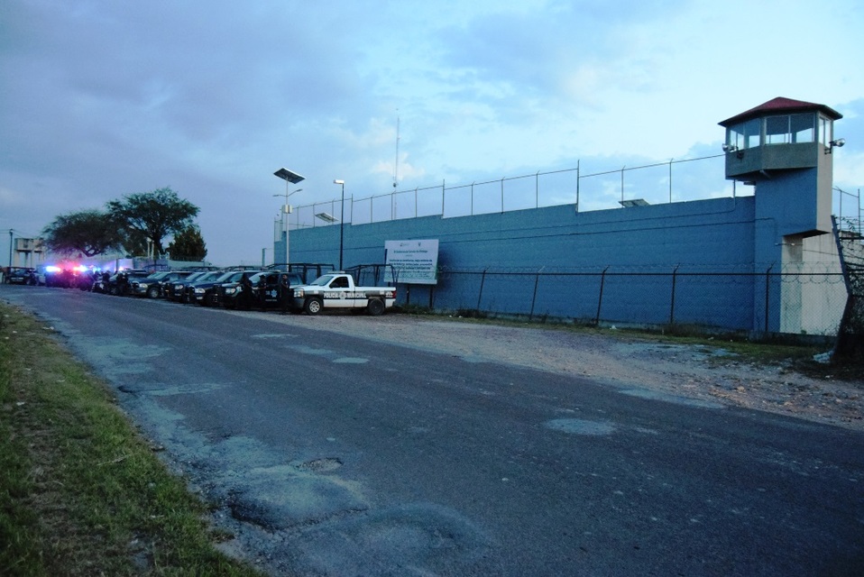 Exterior del Cereso en Tula de Allende. (Francisco Villeda)