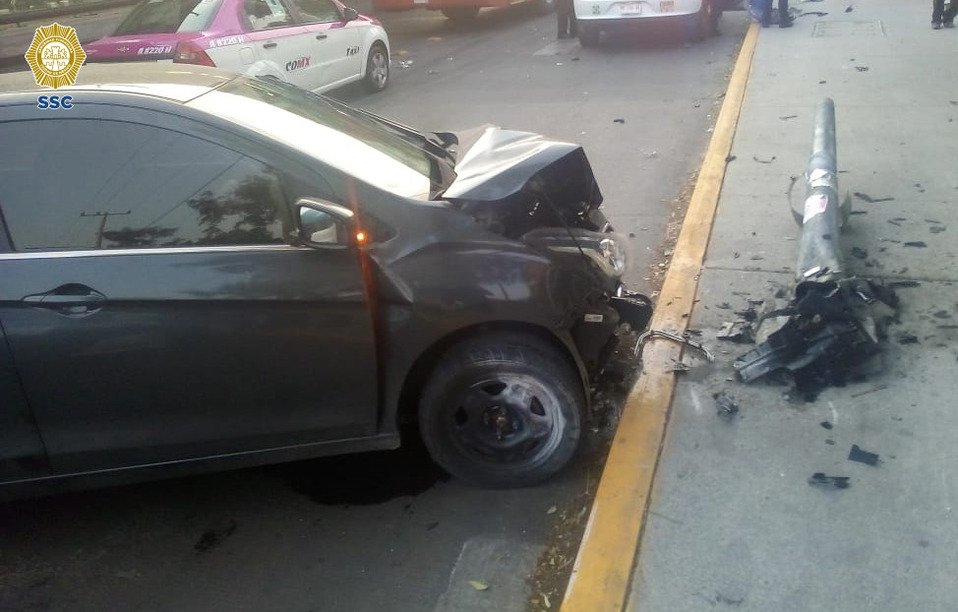Los implicados circulaba por la avenida Francisco Morazán./ Especial