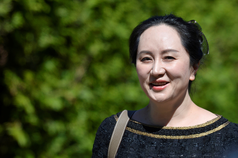 La presidenta financiera de Huawei Technologies, Meng Wanzhou. (Reuters)