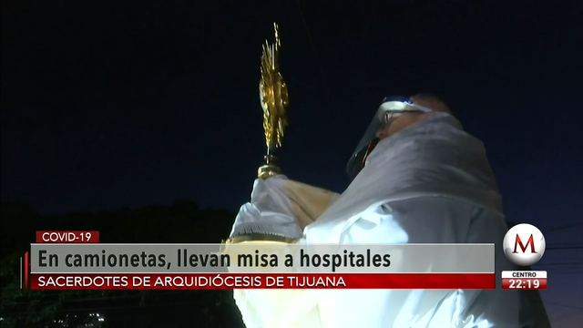 Sacerdotes en Tijuana se las ingenian para oficiar misas