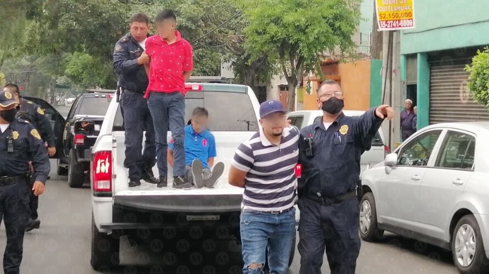 Siete sujetos fueron detenidos en la Gustavo A. Madero. (Jorge Becerril)