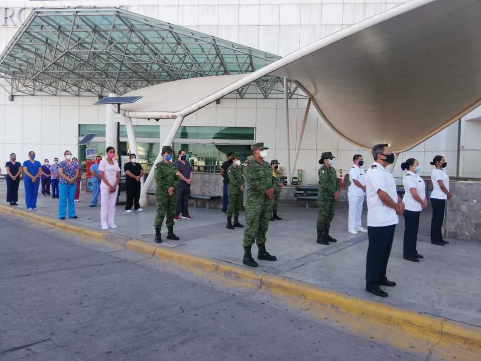 En el hospital estarán trabajando médicos militares. (Juan Carlos Lozano)