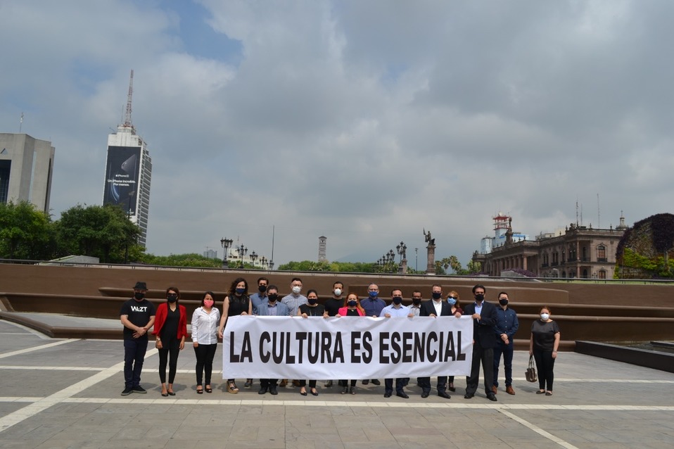 La reunión ocurrió en la Explanada del Museo de Historia. Foto: Gustavo Mendoza Lemus.