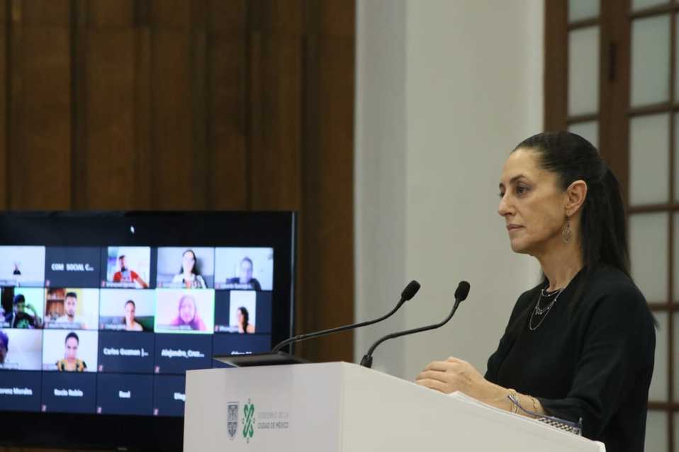 Sheinbaum reconoció a más de 60 empresas que donaron insumos médicos. | Especial