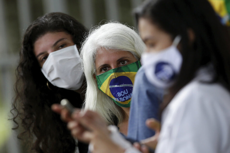 Brasil es el foco de la pandemia en Latinoamérica, superando a Chile, Perú y México. (AP)