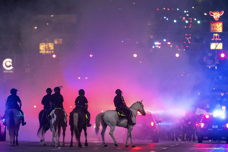 Las protestas por la muerte de George Floyd. (AP)