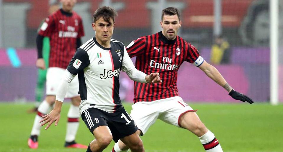 Milan vs Juventus son uno de los duelos pendientes de la Copa (EFE)