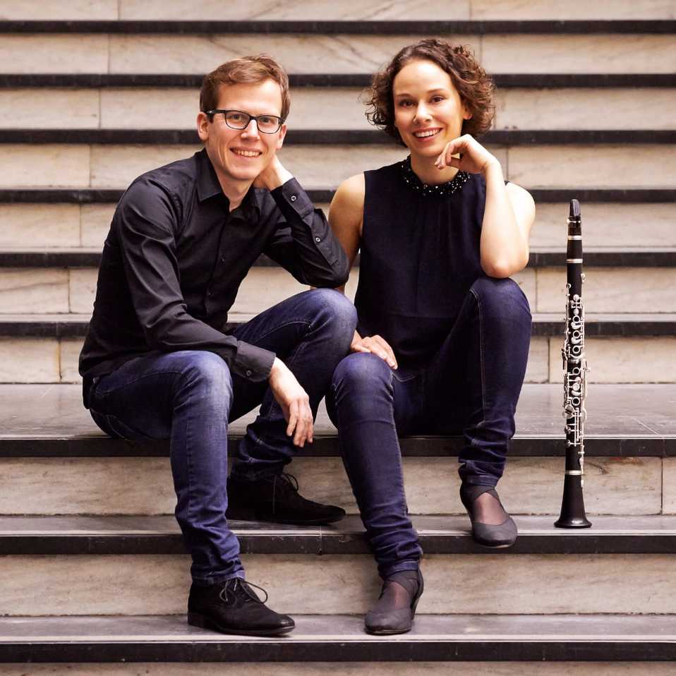 Robert y Bettina Aust, pianista y clarinetista, respectivamente. (Foto: Maike Helbig)