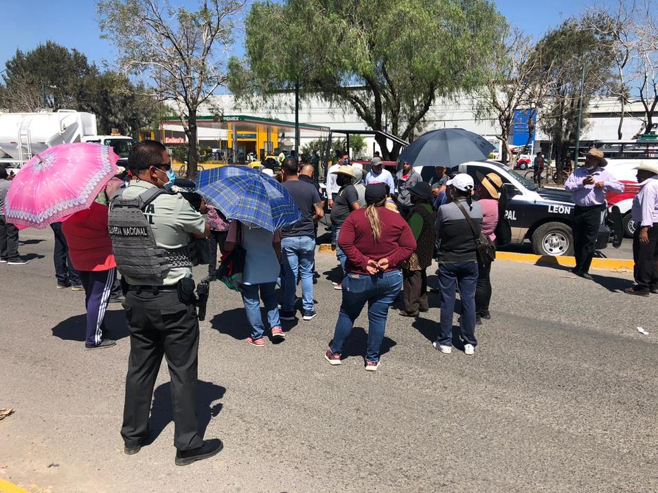 Se manifiestan por incumplimiento a indemnizaciones. Foto: Cortesía
