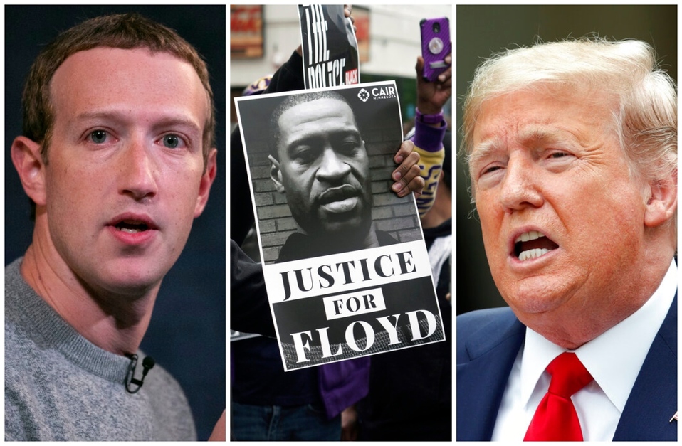 Trump anunció el jueves que buscaría recortar los privilegios de contenidos en redes sociales. (AP)